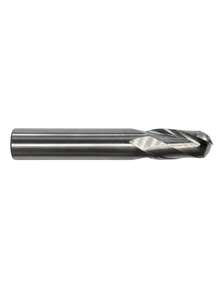 Fraise hémisphérique carbure aluminium D14