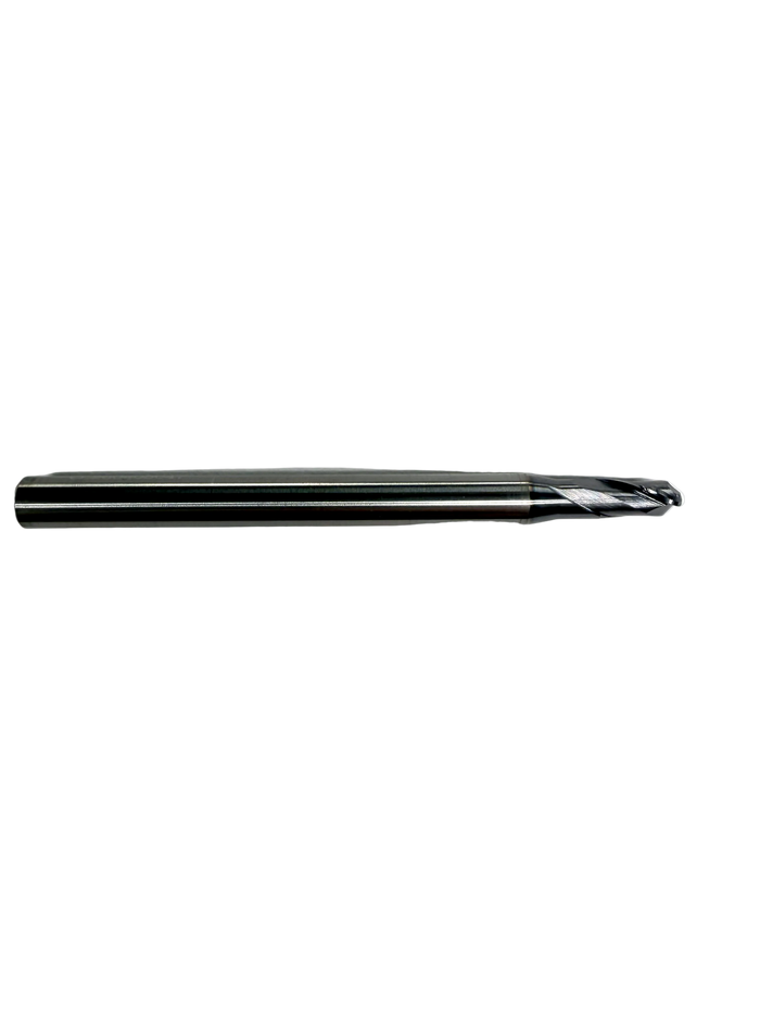 Fraise hémisphérique carbure acier / inox D3
