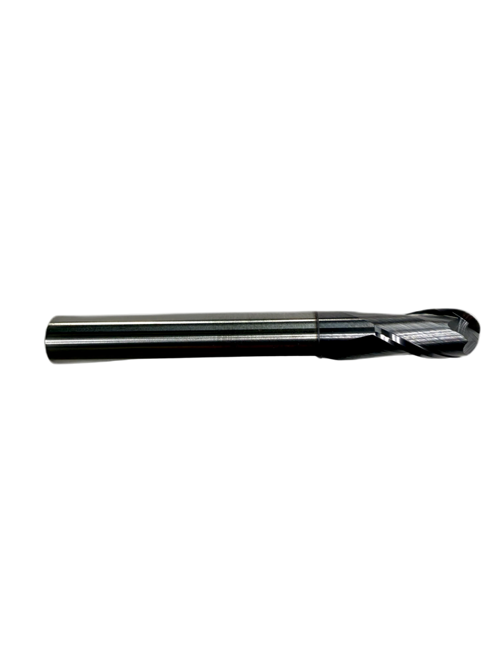 Fraise hémisphérique carbure acier / inox D6